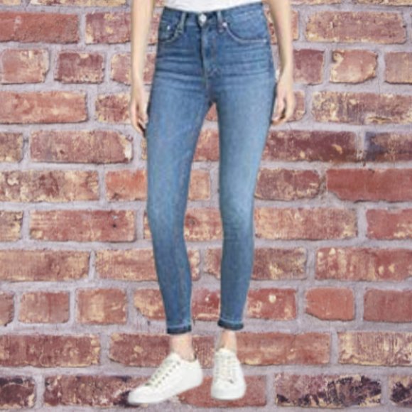 rag & bone Denim - Rag & Bone Ankle Skinny In Clean Lily Dale Sz 26
